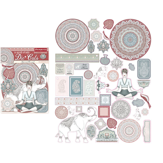 Die cuts assortis - 26 Secrets of India
