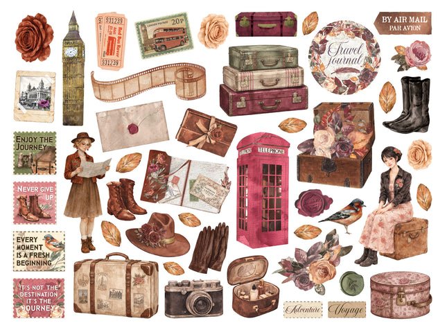 Printed decorative Die cuts for Art and Craft - Our Way