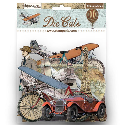 die cuts assortis - Autour du monde
