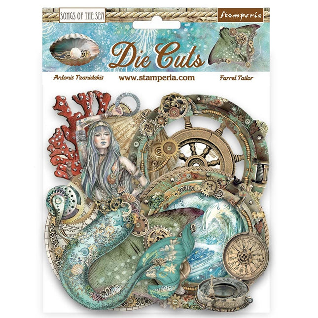 Die cuts assortis - Songs of the Sea créatures