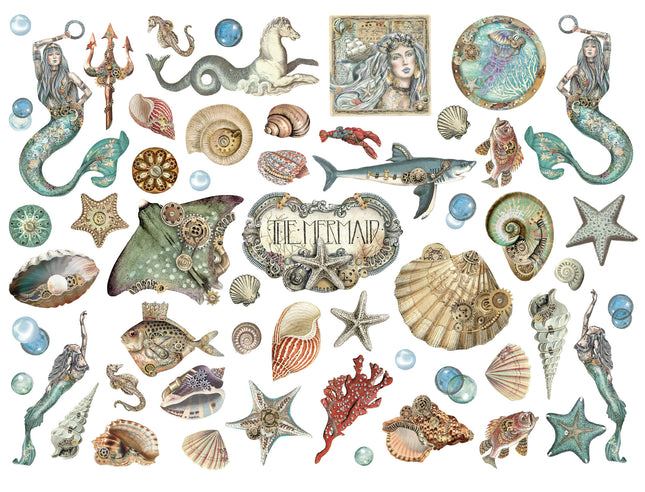 Die cuts assortis - Songs of the Sea créatures