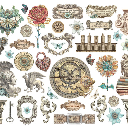 Die cuts assortis - Sir Vagabond in Fantasy World