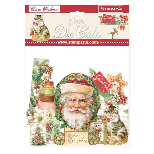 Die cuts transparents - Noël classique
