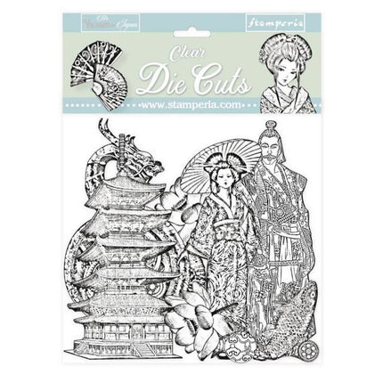 Die cuts transparents - Sir Vagabond au Japon, noir/blanc