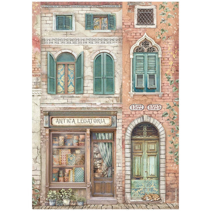 Papier de riz A4 emballé - Venice City of Art Antica Legatoria