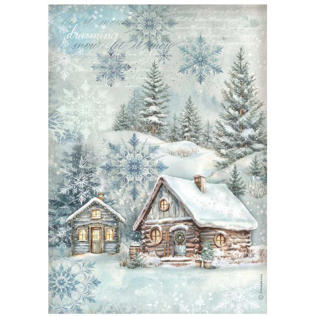 A4 Rice paper packed - The Owl's House cottage