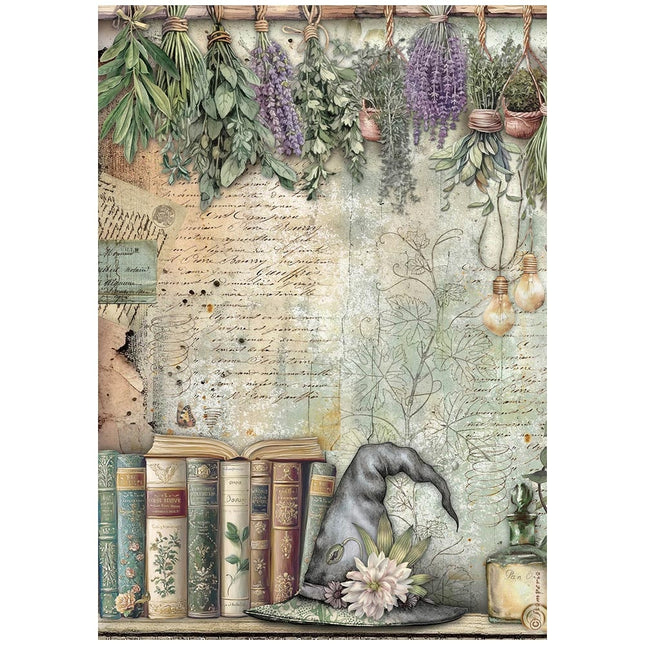 Papier de riz en paquet A4 - Herbarium Silvae livres