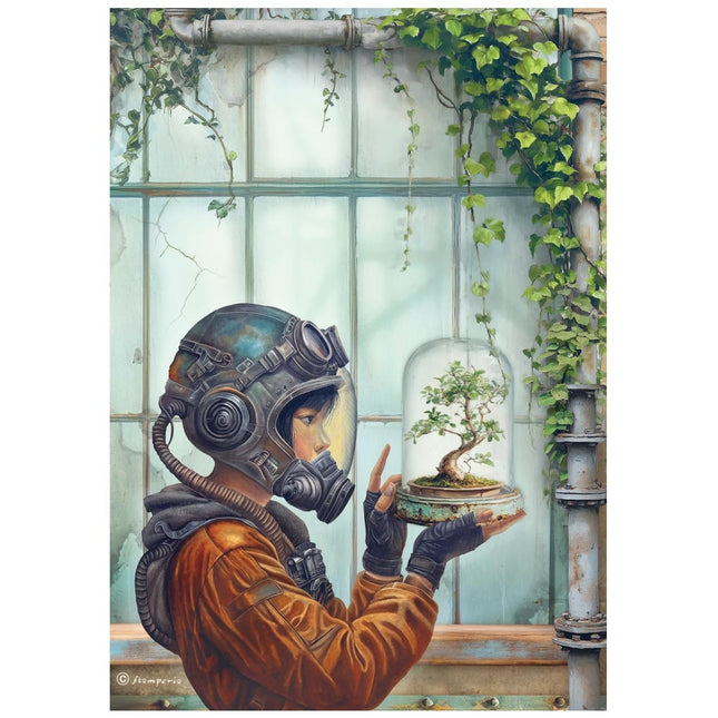 Papier de riz A4 en paquet - A new Beginning terrarium