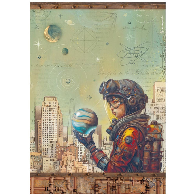Papier de riz A4 en paquet - A new Beginning Sauvez la planète