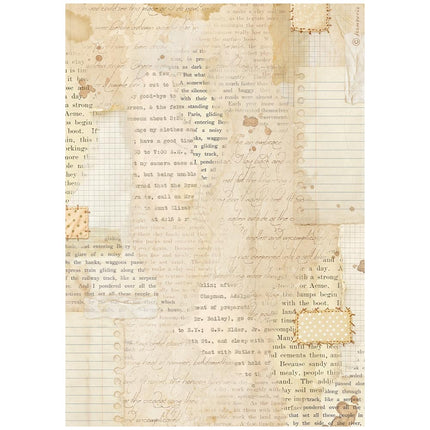Printed A4 Rice paper for Art and Craft - Cozy Family Books scraps
