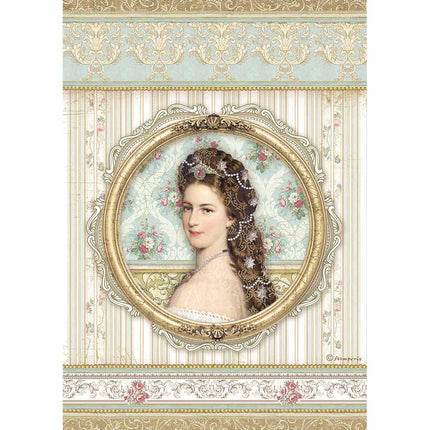 Papier de riz A4 emballé Princesse