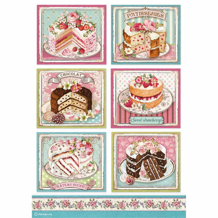 Papier de riz A4 emballé Pâtisserie