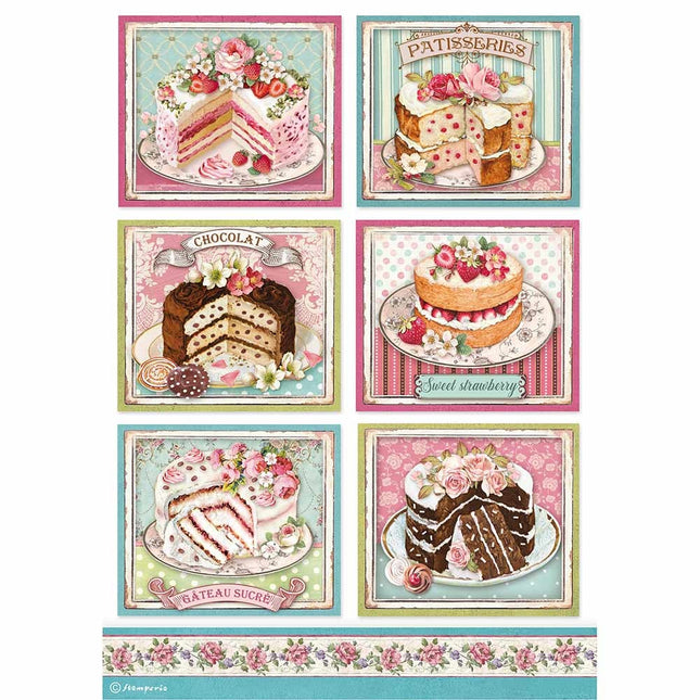 Papier de riz A4 emballé Pâtisserie