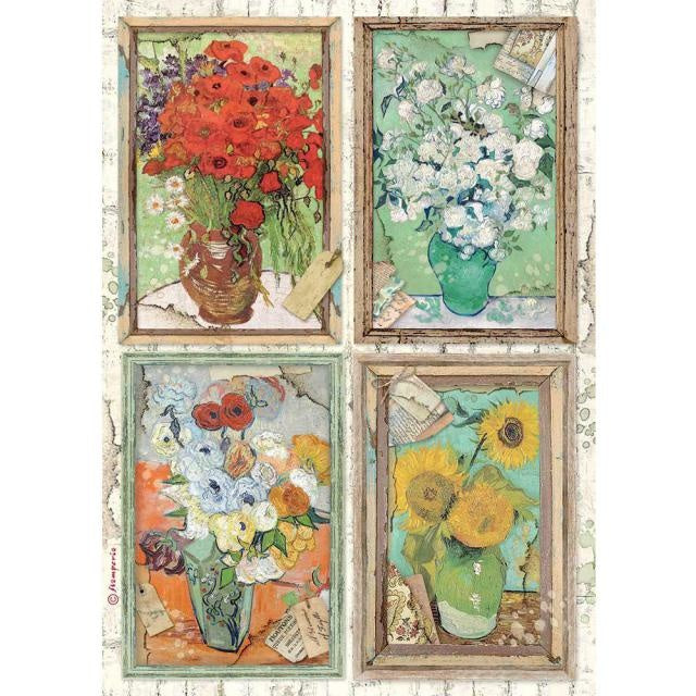 Papier de riz A4 en paquet - Atelier Van Gogh