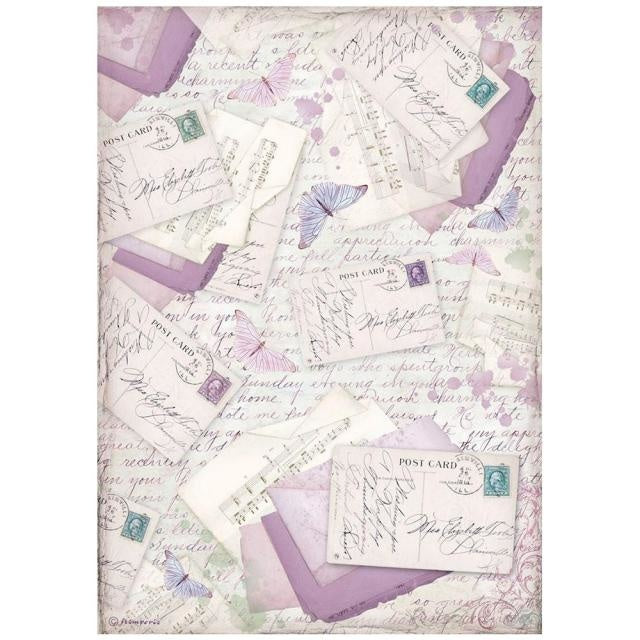 Papier de riz A4 conditionné - lettres de Provence