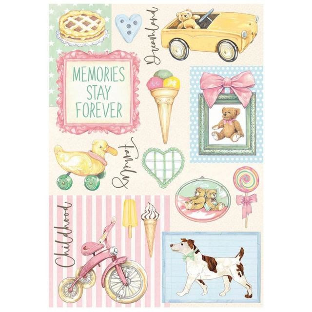 Papier de riz A4 prédécoupé - Accessoires DayDream
