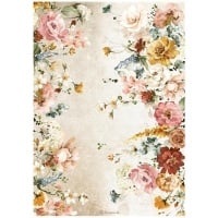Papier de riz A4 en paquet - Garden of Promises, fleurs