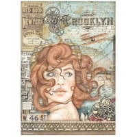 Papier de riz A4 en paquet - Sir Vagabond Aviator, Lady