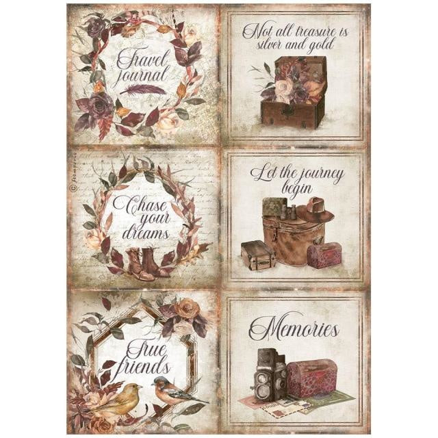 A4 Rice paper packed - Our way cards