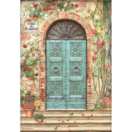Papier de riz A4 en paquet - Desire Calle de Flamenco
