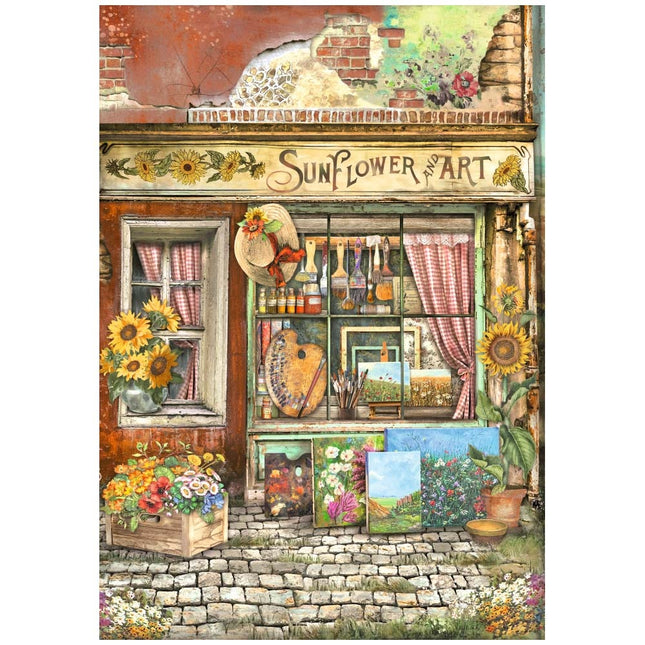 Papier de riz A4 en lot - Sunflower Art boutique