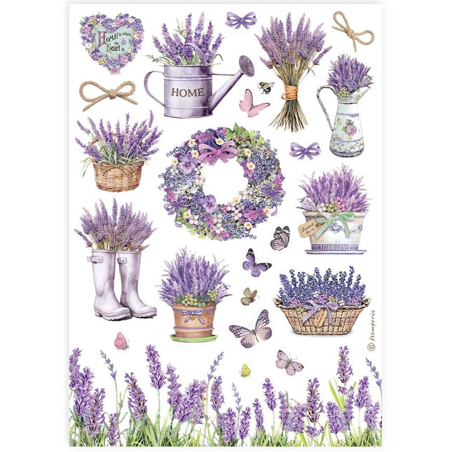 Papier de riz A4 imprimé - Accessoires de Provence