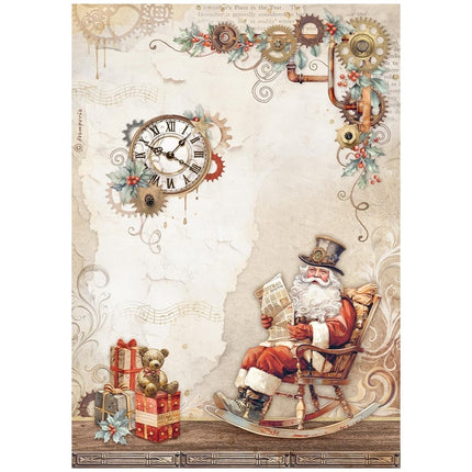 A4 Rice paper packed - Gear up for Christmas Santa Claus