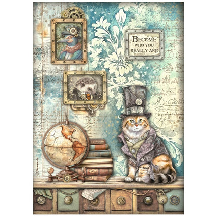 Papier de riz A4 en paquet - Alterego chat