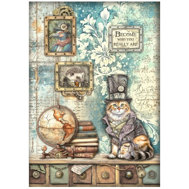Papier de riz A4 en paquet - Alterego chat