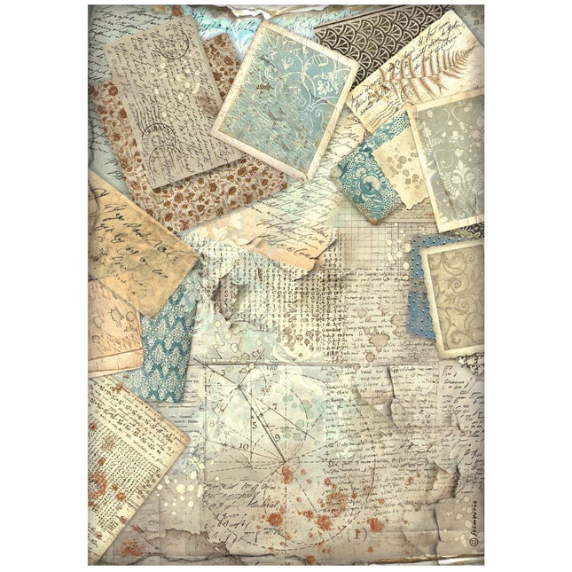Papier de riz A4 en paquet - Fond de lettres Alterego