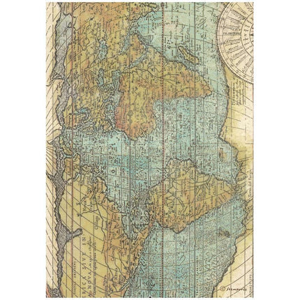 Sélection de 6 papiers de riz A4 - Autour du monde
