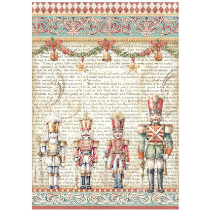 Sélection de 6 papiers de riz A4 - Casse-Noisette
