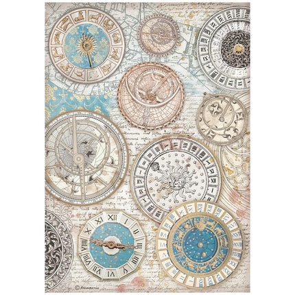 Sélection de 6 papiers de riz A4 - Venice City of Art