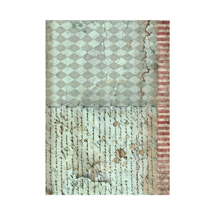 Sélection de 8 papiers de riz A6 à motifs - Alice Forever