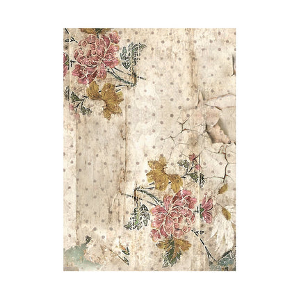 Sélection de 8 papiers de riz A6 à motifs - Alice Forever