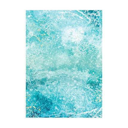 Sélection de 8 papiers de riz A6 à motifs de fond - Songs of the Sea