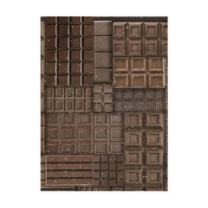 Sélection de 8 fonds en papier de riz A6 - Coffee and Chocolate