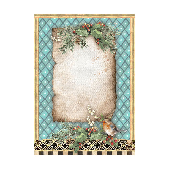 Sélection de 8 fonds en papier de riz A6 - Casse-Noisette
