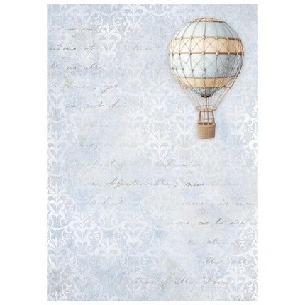 Lot de 8 fonds en papier de riz A6 - Intemporels