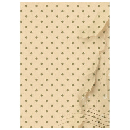 Sélection de 8 papiers de riz imprimés A6 pour loisirs créatifs - Cozy Family