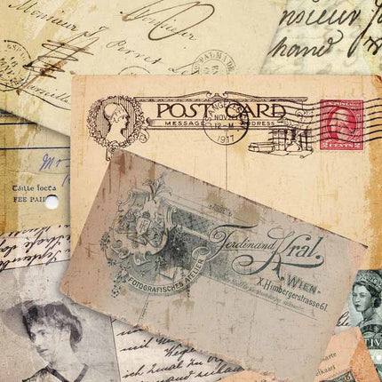 Postcard Collage A3