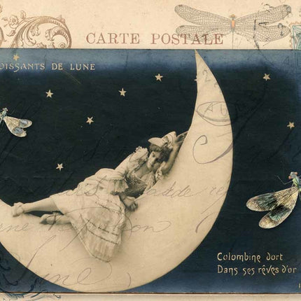 Dame sur la lune A4