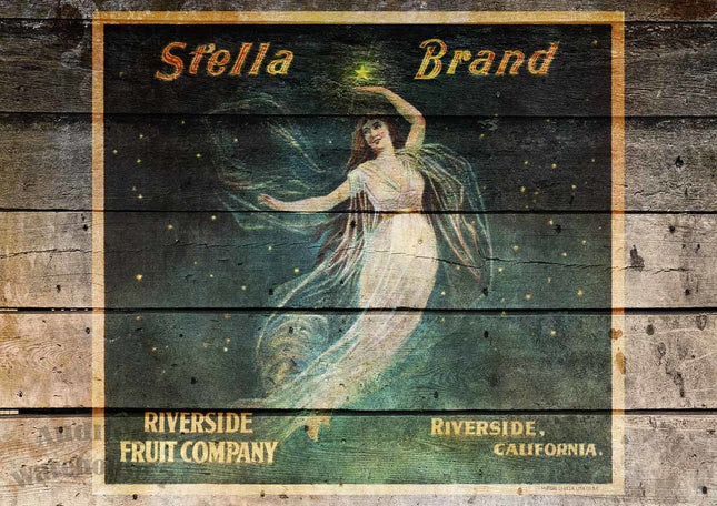 Caisse ancienne de la marque Stella A4