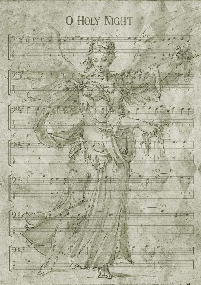 Ange de Noël ‐ Ô sainte nuit A4