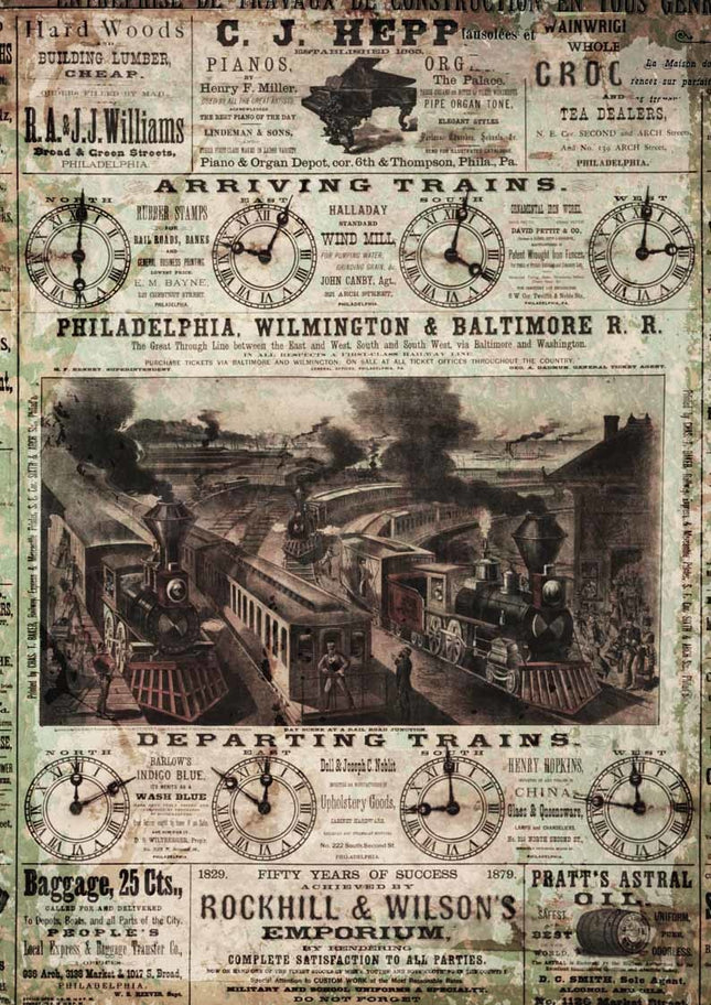 Trains à l'arrivée A3