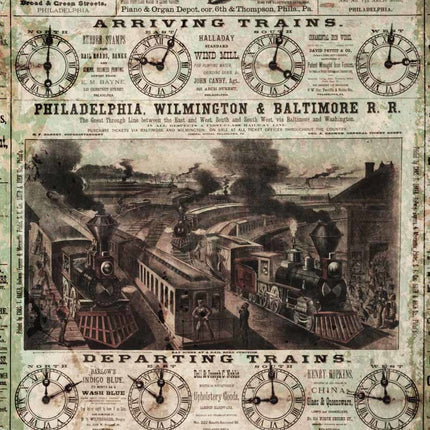 Trains à l’arrivée A4