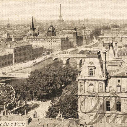 Paysage parisien A3