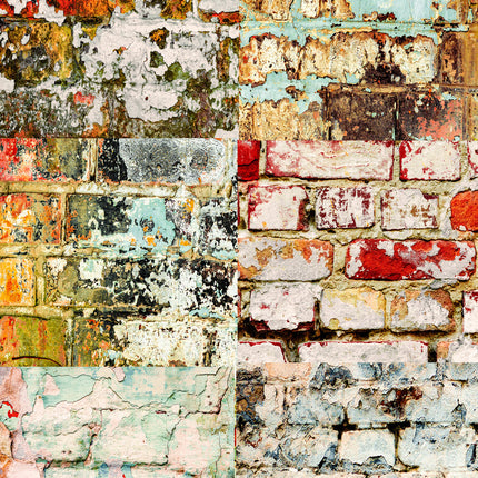 Andy Skinner - Mur de briques A3