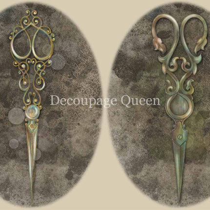 Dainty and the Queen - Paire de ciseaux A4
