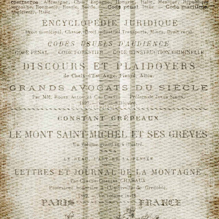Sac à grains français A4